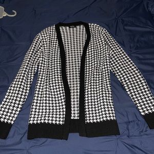 Black & White Cardigan